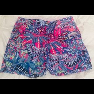 Lilly Pulitzer Chipper Shorts  Size 16